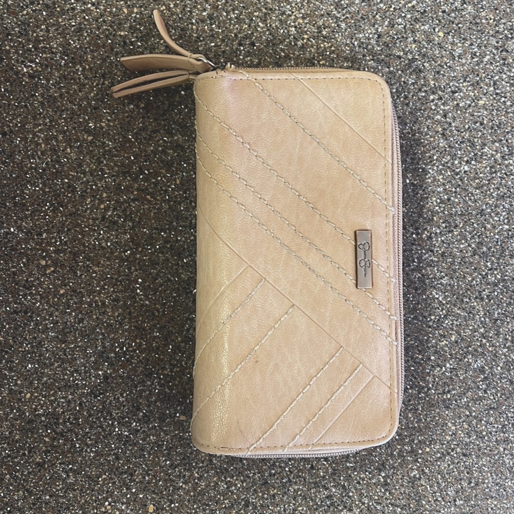 Jessica Simpson leather wallet.